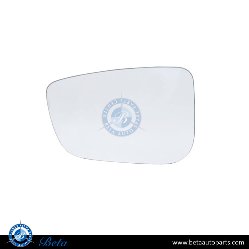Left Side Mirror Glass for BMW 5/7/8 Series G30/G11/G12/G15/G16 2016-Up models, Part Number 51167445413 Left Side Mirror Glass for BMW 5/7/8 Series G30/G11/G12/G15/G16 2016-Up models, Part Number 51167445413
